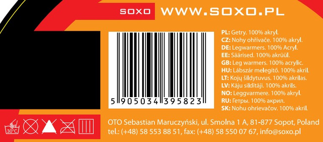 OUTLET Pelzige Beinlinge Soxo für Damen
