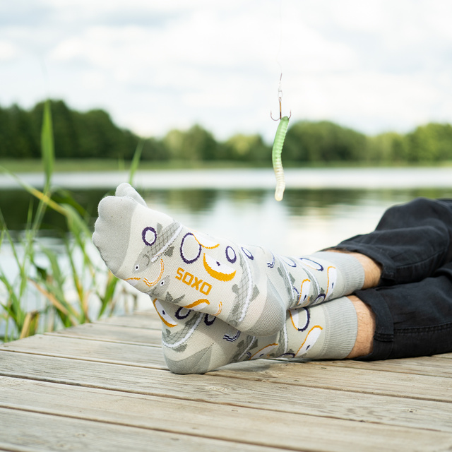 Skarpetki SOXO śledzie w słoiku