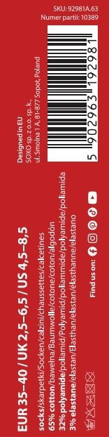 Damskie Skarpetki kolorowe SOXO GOOD STUFF | Grzaniec w butelce | prezent dla niej