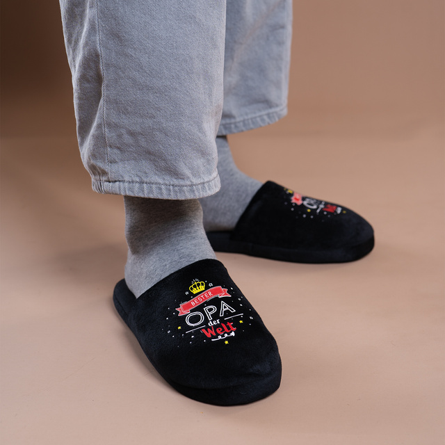 Zestaw 1x Kolorowe Męskie Skarpetki SOXO Superman i 1x Kapcie męskie Superman