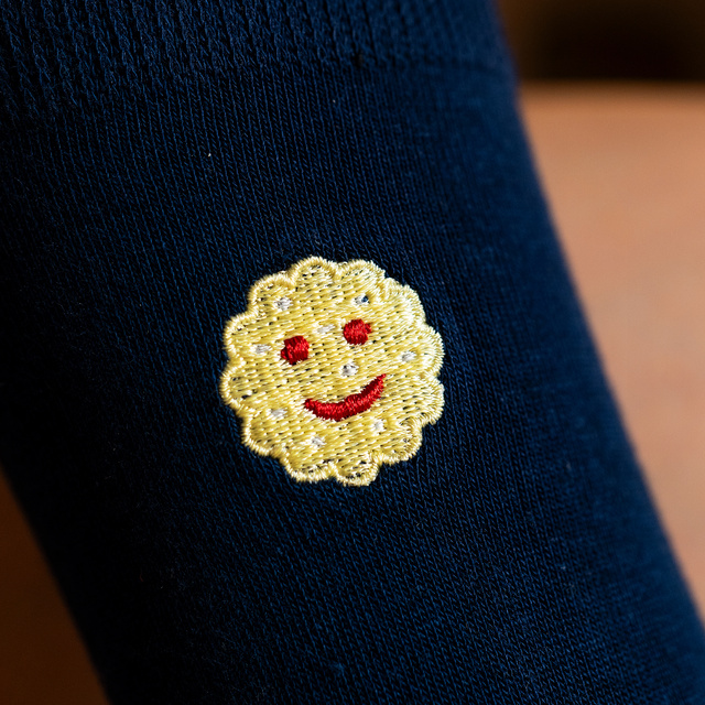 Zestaw 4x Damskie Stopki SOXO kolorowe Donuty w Pudełku na prezent