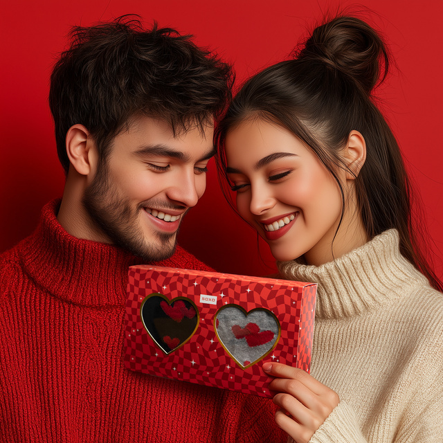 Skarpetki Serca 2-pak