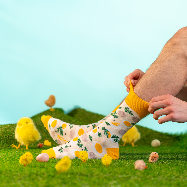 Herrensocken | Damen SOXO GOOD STUFF bunte lustige Sauersuppe in der Dose + Rezept für Ihn | für Sie Unisex