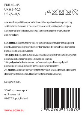 Colorful men's SOXO GOOD STUFF socks funny pizza