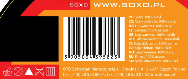 OUTLET Pelzige Beinlinge Soxo für Damen