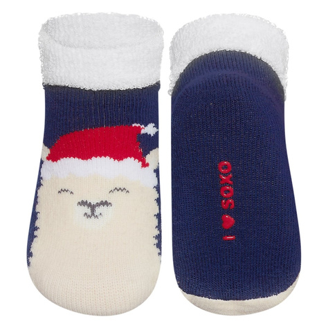 Lustige Socken mit Weihnachts Lama