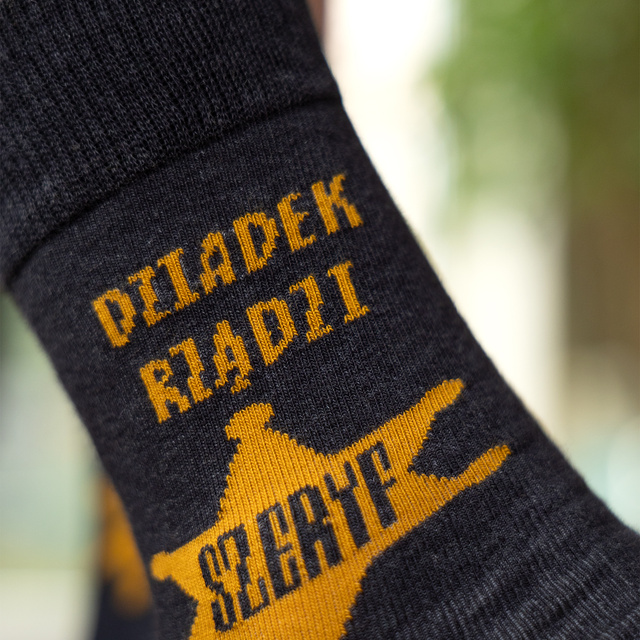 SOXO Herrensocken - "Dziadek rządzi"