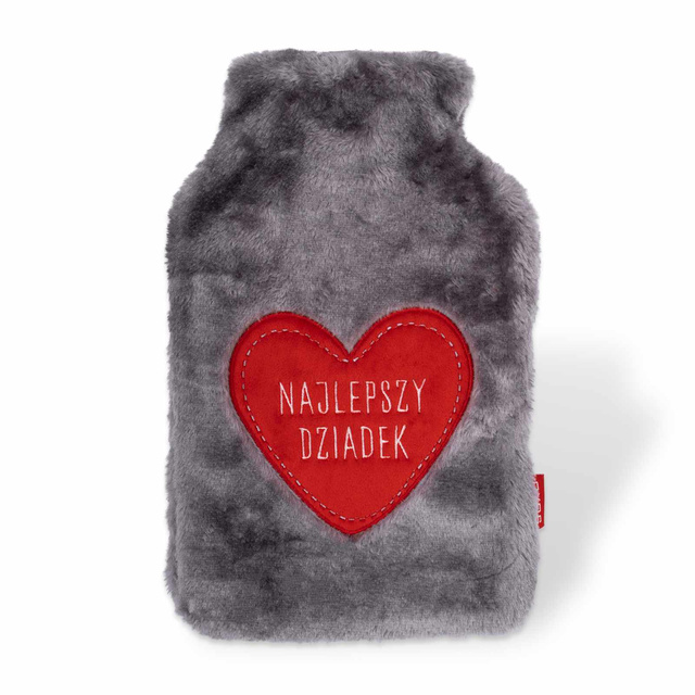 Fuchs Wärmflasche 1,8 L SOXO in Plüsch-Hülle GESCHENKIDEE