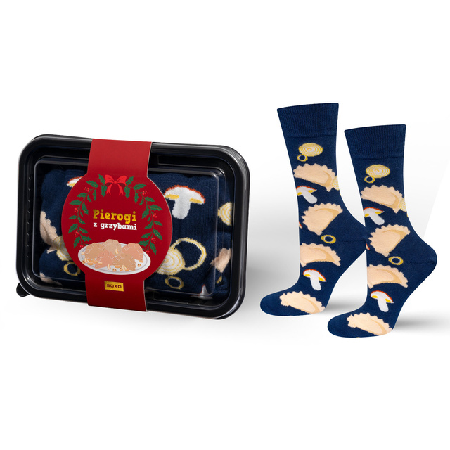 SOXO Herren- und Damensocken, Pierogi