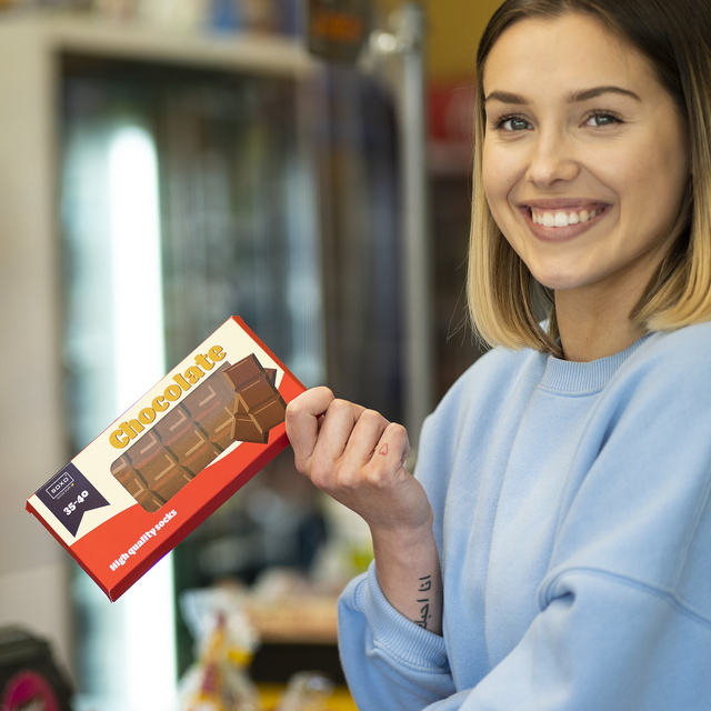 Skarpetki Tabliczka Czekolady