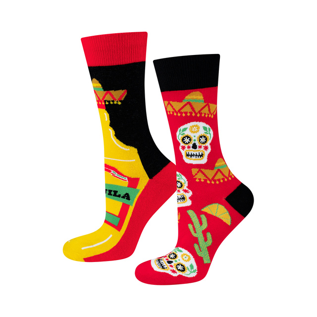 Women's SOXO GOOD STUFF socks with Aperitif in a bottle