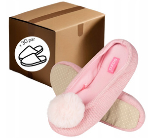 Pink SOXO women's ballerinas