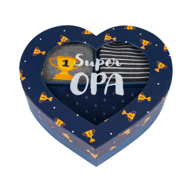 3 Paar von lustigen Socken Geschenk für Opa in einzigartiger Verpackung | Herrensocken | Ein Geschenk für Opa von Soxo