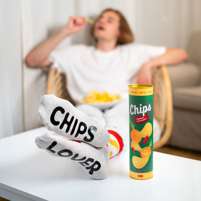 Skarpetki Chipsy w Tubie 3-pak