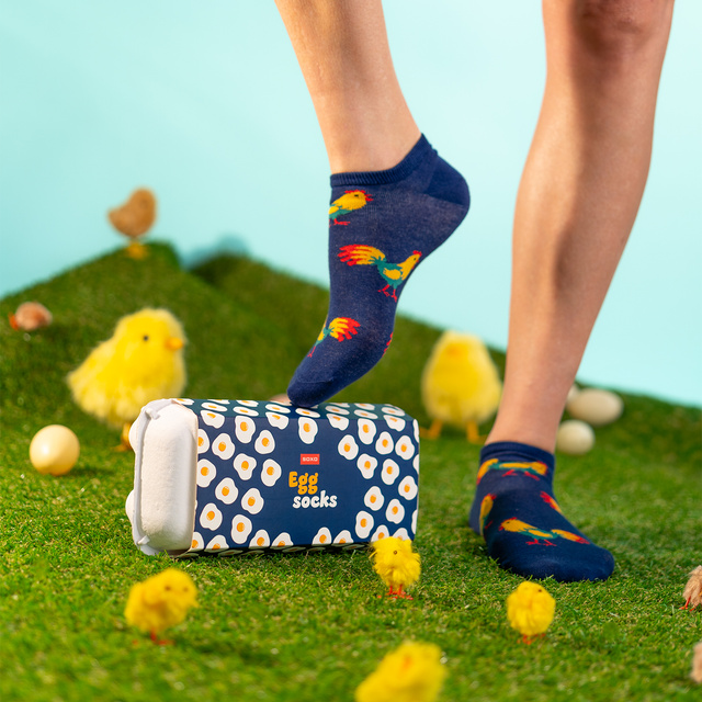 5x SOXO bunte Ostersocken für Herren und Damen