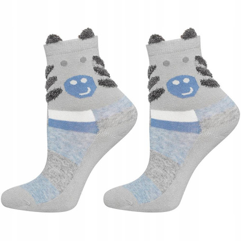 Gray children's socks SOXO