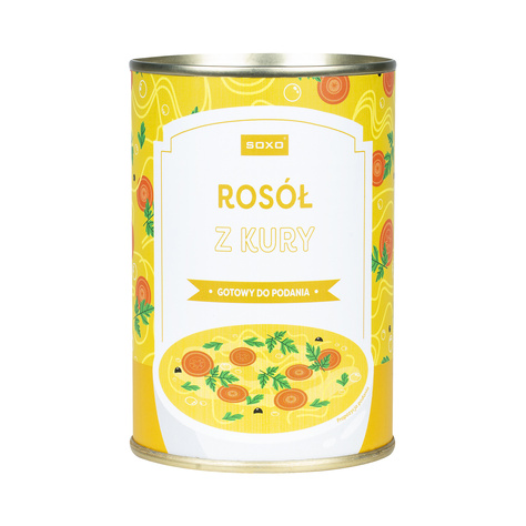 Colorful Men | Women's SOXO GOOD STUFF socks happy canned broth + recipe Unisex