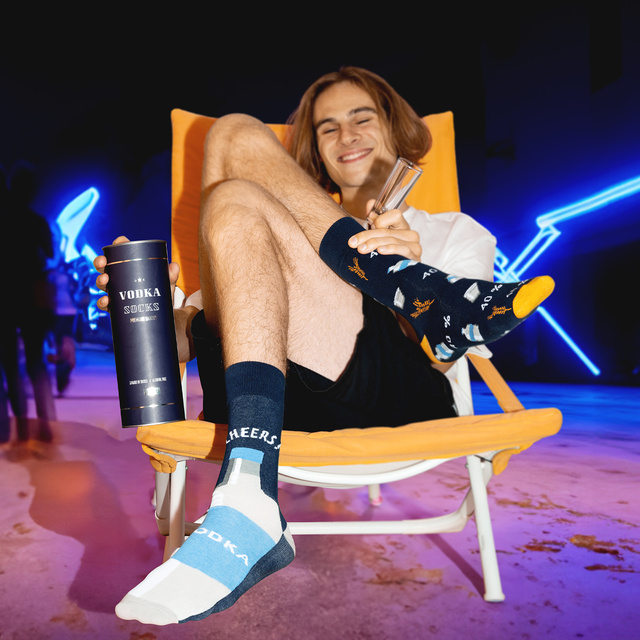 Skarpetki Vodka w Tubie 3-pak