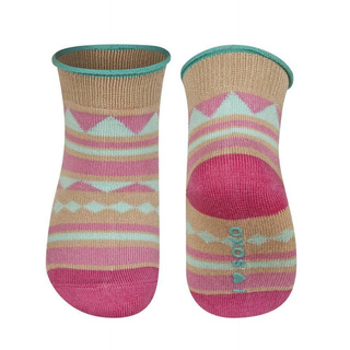 1 Paare von lustige Socken mit bunte Mustern | Babysocken | SOXO