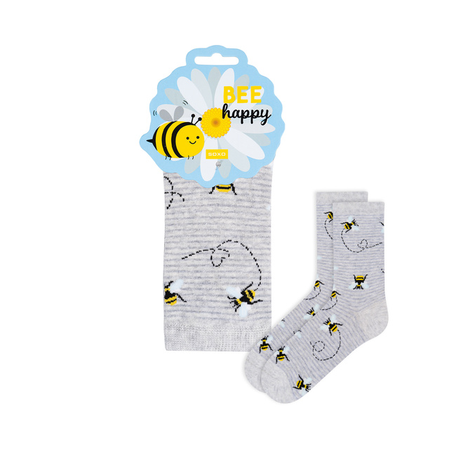 Bee Happy Socks