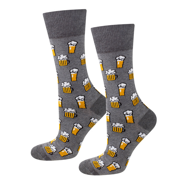 1 Paar von lustige Socken mit Bier | Herrensocken | SOXO