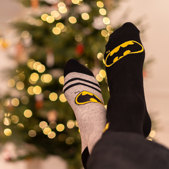 Advent Calendar with Socks Batman 12-Pack