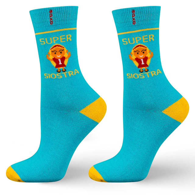 Kinder Socken SOXO mit polnischen Untertiteln