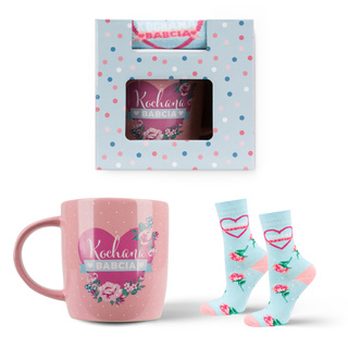 Bunte Damen Socken SOXO GOOD STUFF Baumwollen Lustige Oma