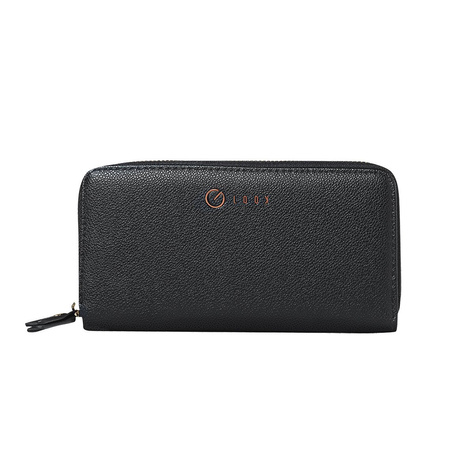 SOXO Zip Wallet - schwarz