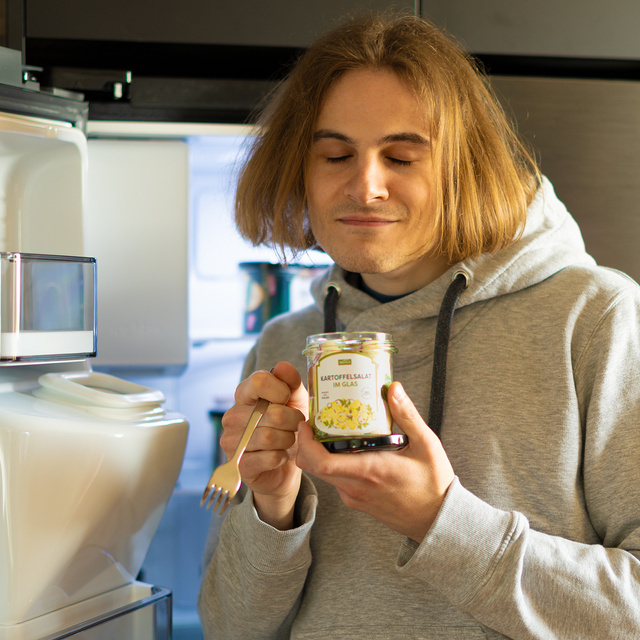 Men's socks SOXO Potato salad in a jar