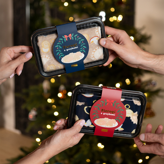 Damensocken SOXO | Fisch in Gelee | Weihnachtsgeschenk | Nikolaiken | für Sie