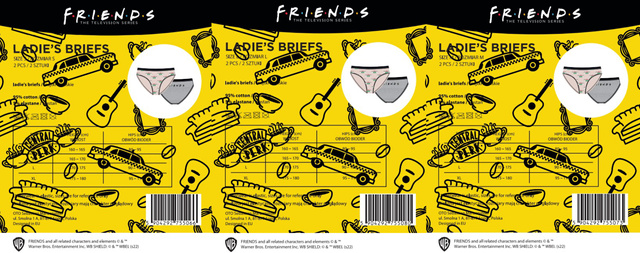 Majtki Damskie Friends 2-pak