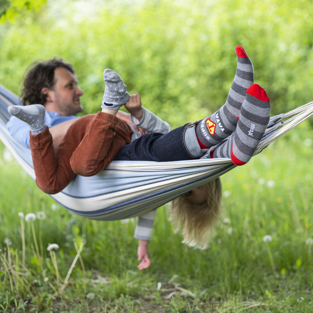 Bunte Herrensocken SOXO GOOD STUFF Baumwollen Vatertag