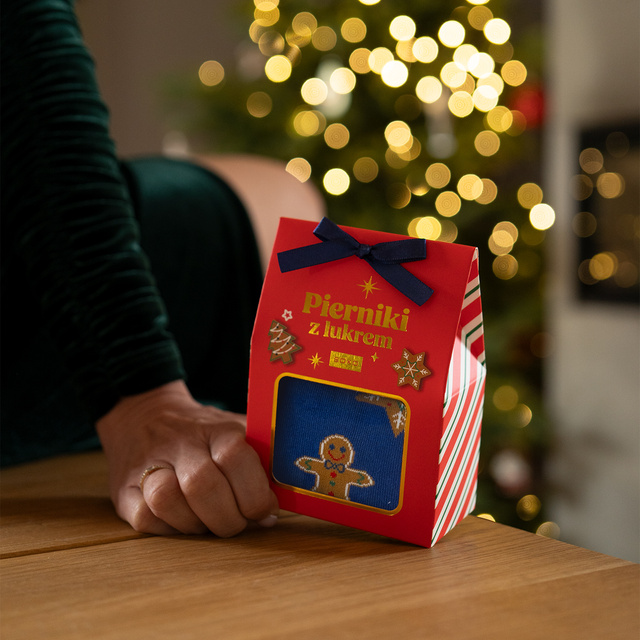 Skarpetki Pierniki z Lukrem