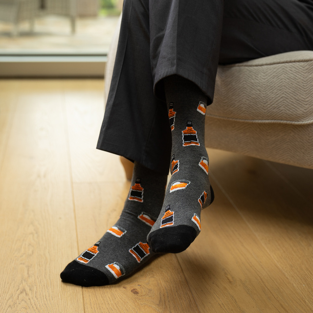 Adventskalender mit Socken – 12er-Pack