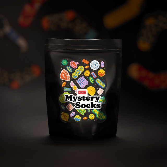 Mystery-Socken-Tüte 5er-Pack