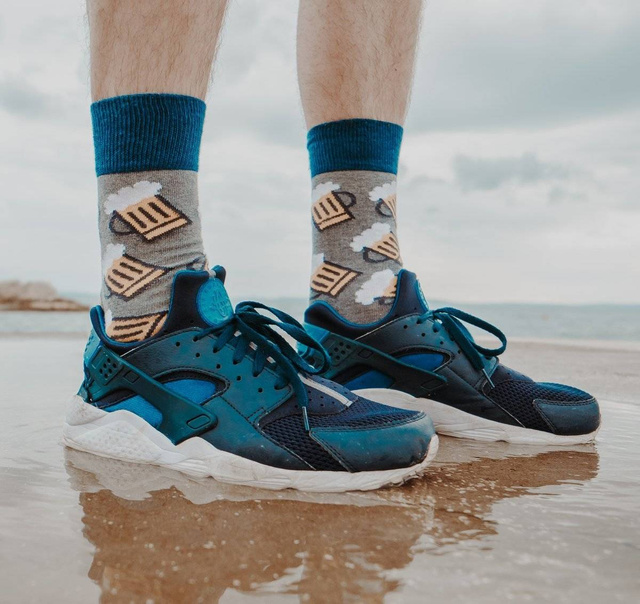 Skarpetki w Kartoniku Pizza 4-pak