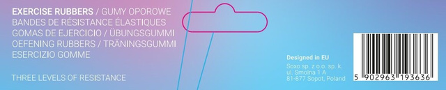 Gumy Oporowe Szare 3-pak