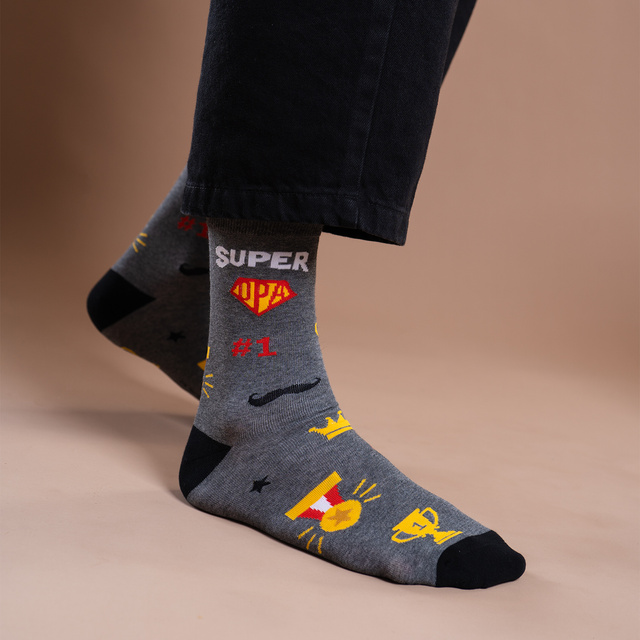 SOXO Color Herrensocken zum Verschenken zum Opatag