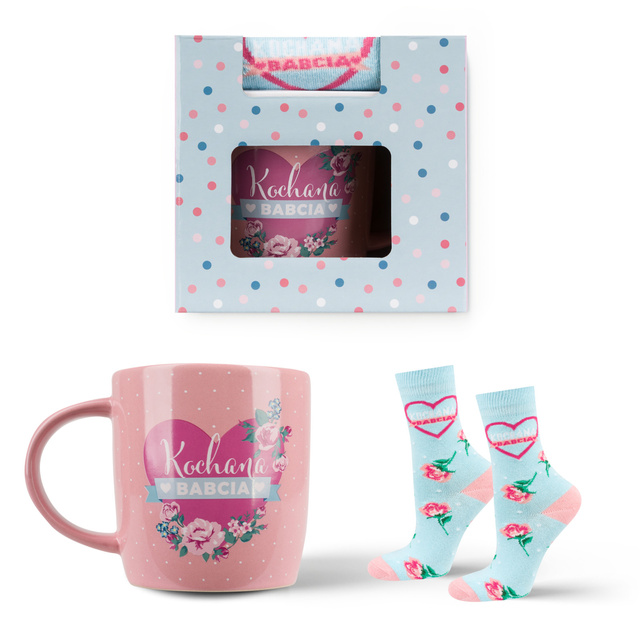 Bunte Damen Socken SOXO GOOD STUFF Baumwollen Lustige Oma