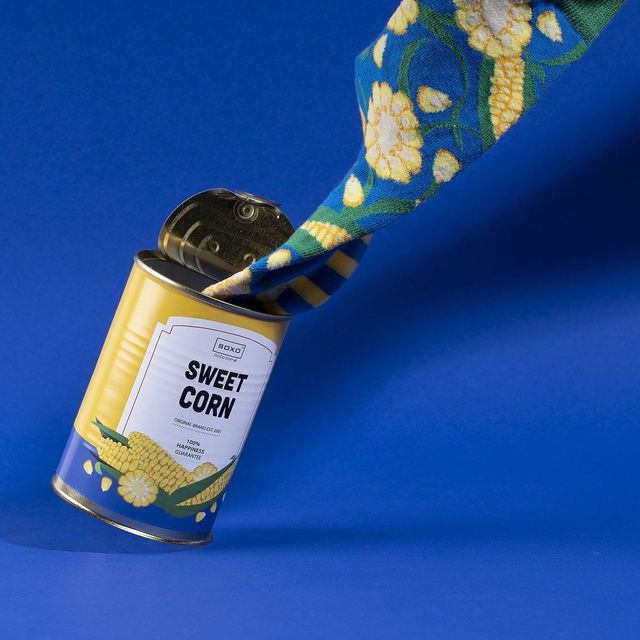 Skarpetki Kukurydza w Puszce