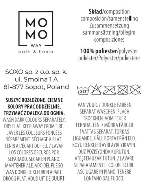 MOMO WAY Graue Haare Turban | Handtuch