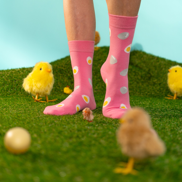 Skarpetki Jajko i Kura 2-pak