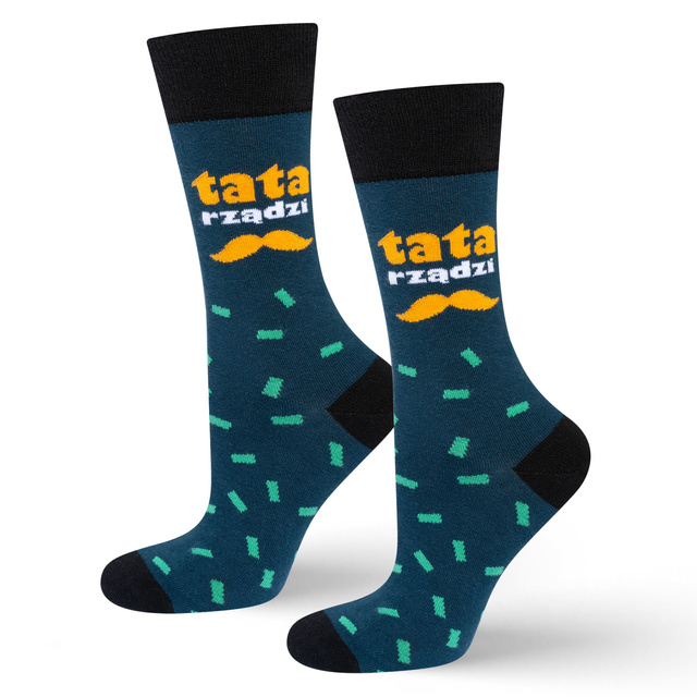 Bunte Herrensocken SOXO GOOD STUFF Baumwollen Papa