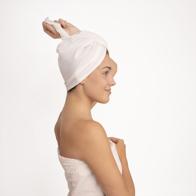 Turban Kąpielowy Biały