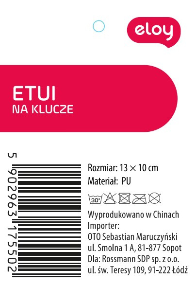 Etui na klucze SOXO Dziadek rządzi