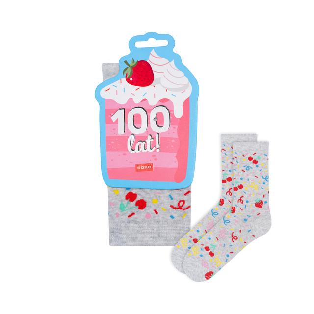 Damen Fußzeilen SOXO mit polnischen Untertiteln Lustige Geschenk