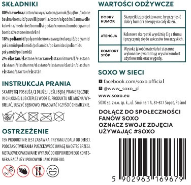 Skarpetki Zupa Pieczarkowa w Puszce