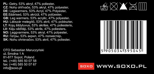 OUTLET Pelzige Beinlinge Soxo für Damen