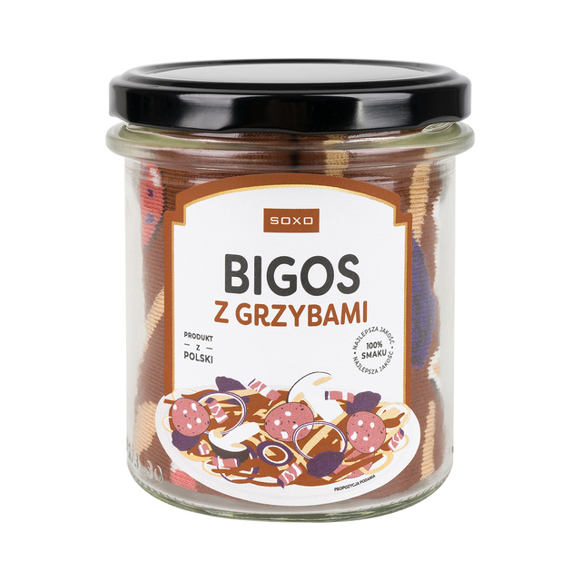 Skarpetki Bigos w Słoiku
